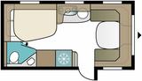 Kabe Briljant 470 XL KS /Nur an Gewerbetreibende - Kabe Wohnwagen