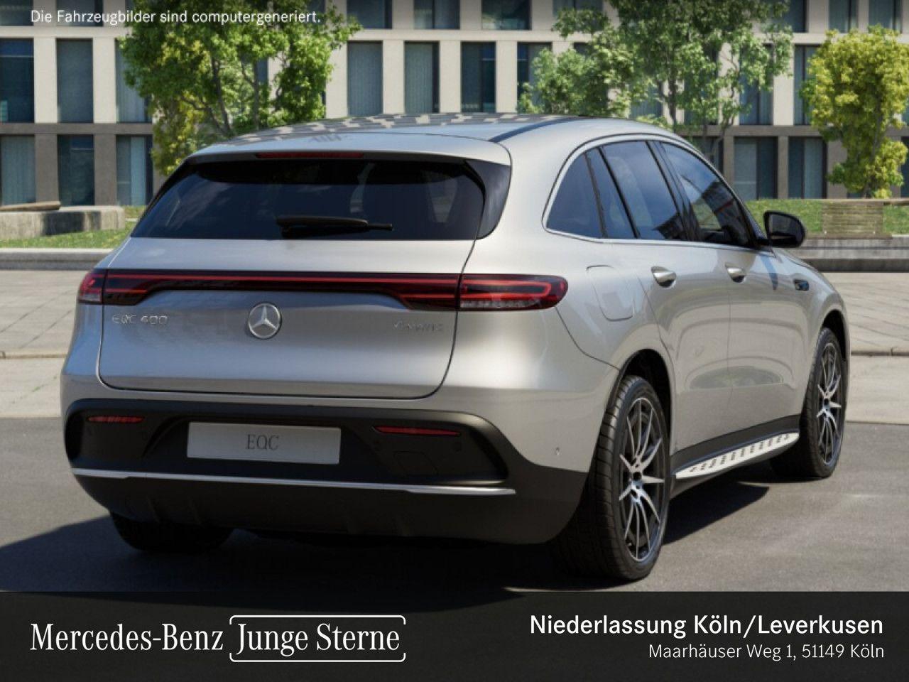 Mercedes-Benz EQC 400 4M AMG/SHD/MBeam/Trittbr/360°/HuD/Distr