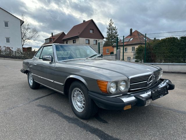 Mercedes-Benz 380SL R107 / Verdeck neu, Leder neu, Holz überh.