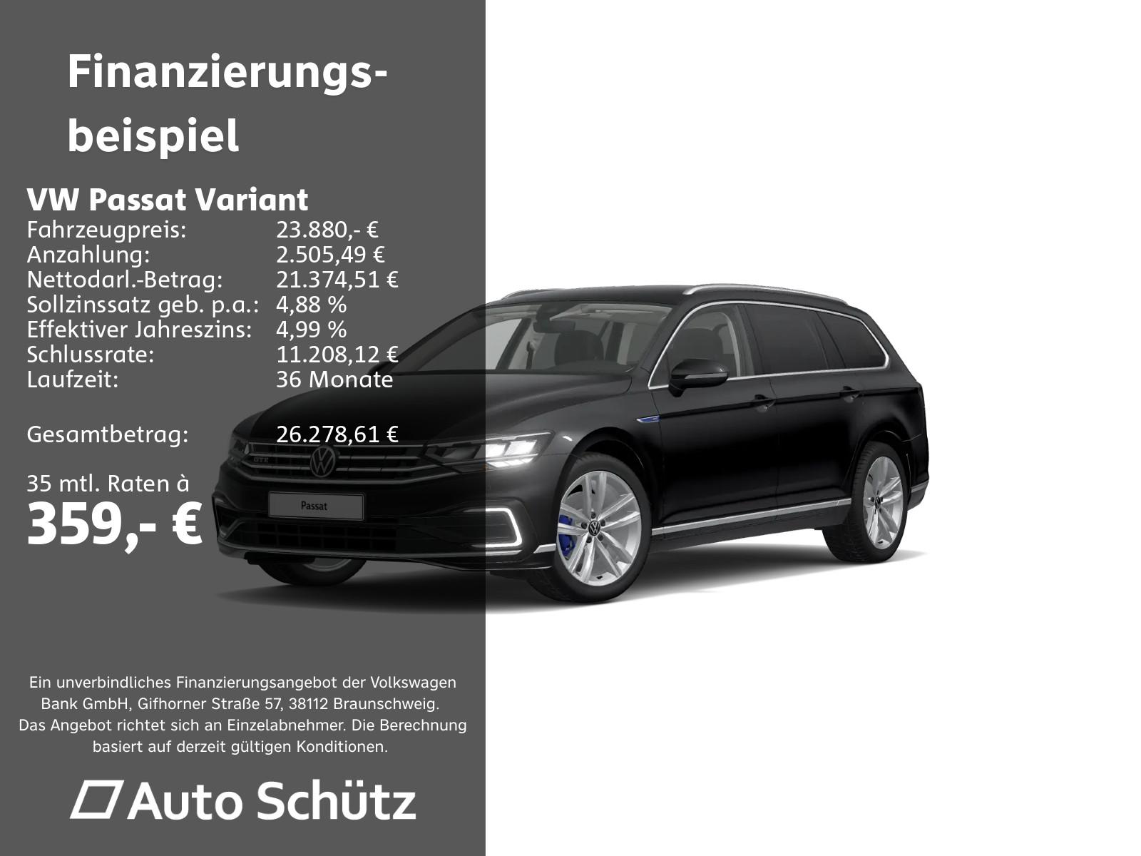 Volkswagen Passat Variant 1.4 TS GTE+DSG+NAVI+AHK+Standhzg+