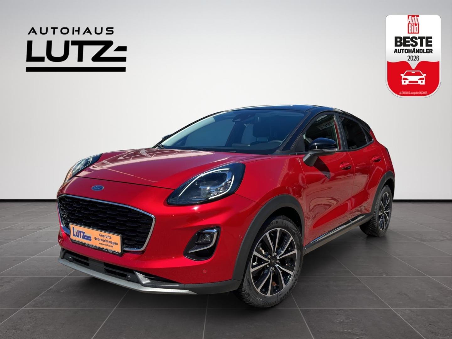 Ford Puma Titanium Automatik Klima Navi Wipa PDC Kame