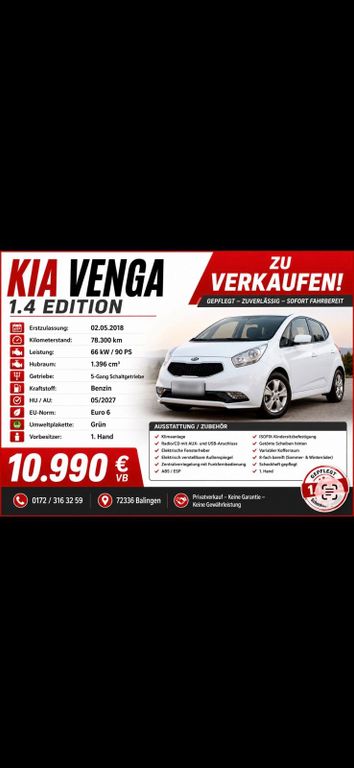 Image of Kia Venga