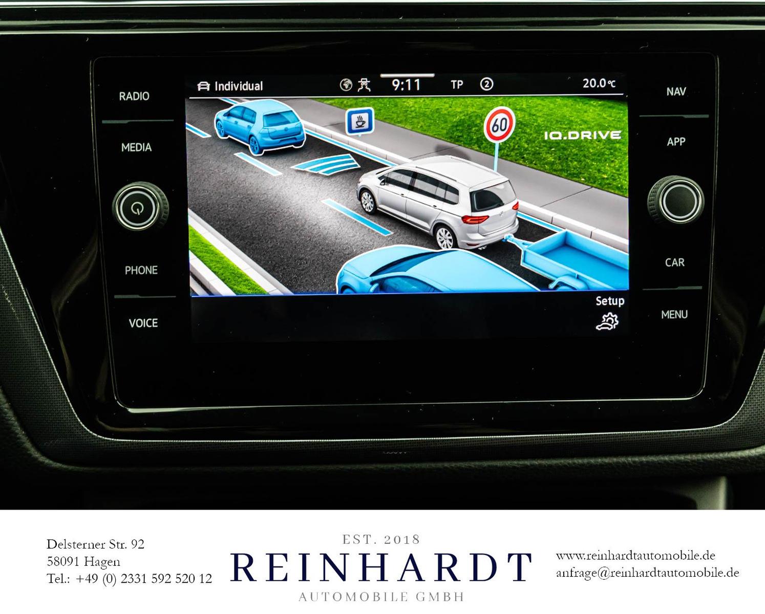 Volkswagen Touran 2.0TDi R-LINE LED/ACC/PANO/AHK/7-SITZE/VC, миниатюра 26
