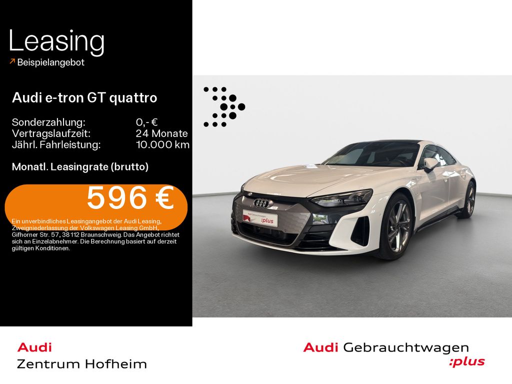Audi e-tron GT qu*Air*HUD*Pano*LED*Virtual*Navi+*Spor