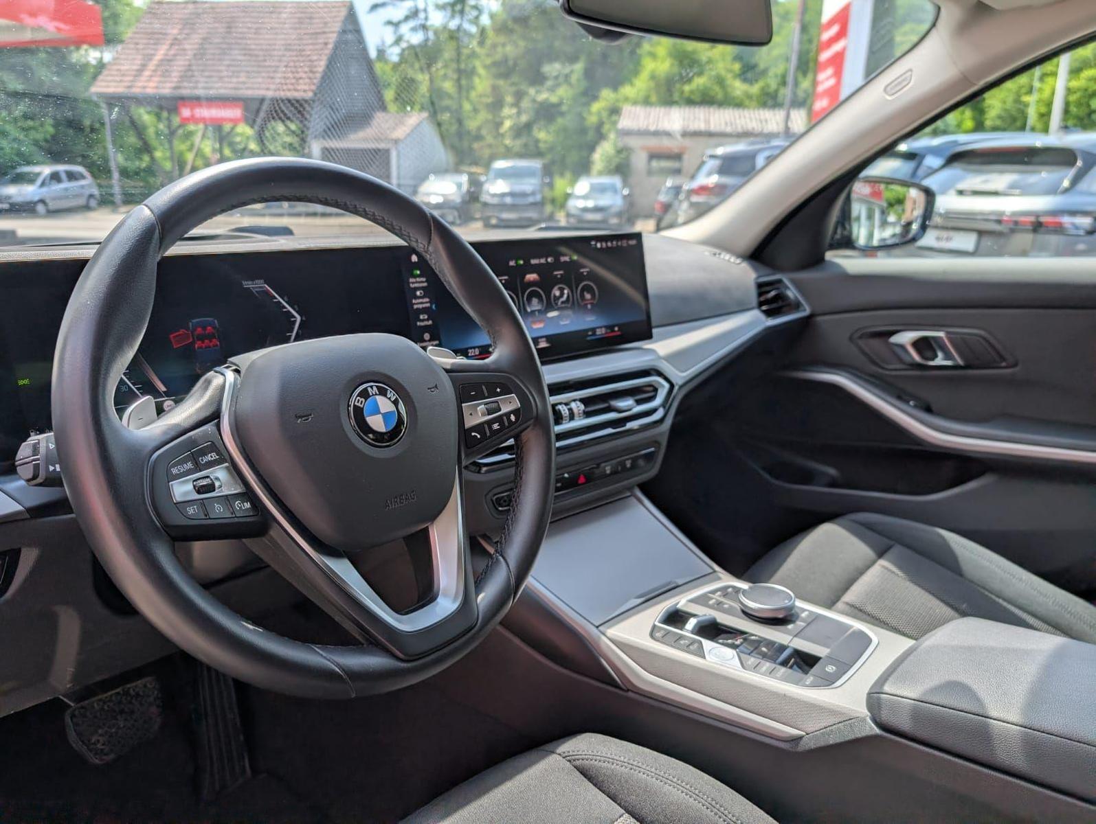BMW 3 Series i Limousine Navi Innovation HUD Kamera SHZ, миниатюра 5