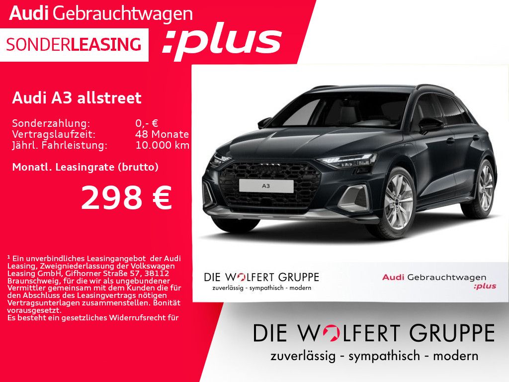Audi A3 allstreet 40 TFSI e S tronic *0,5%*AHK*SONOS