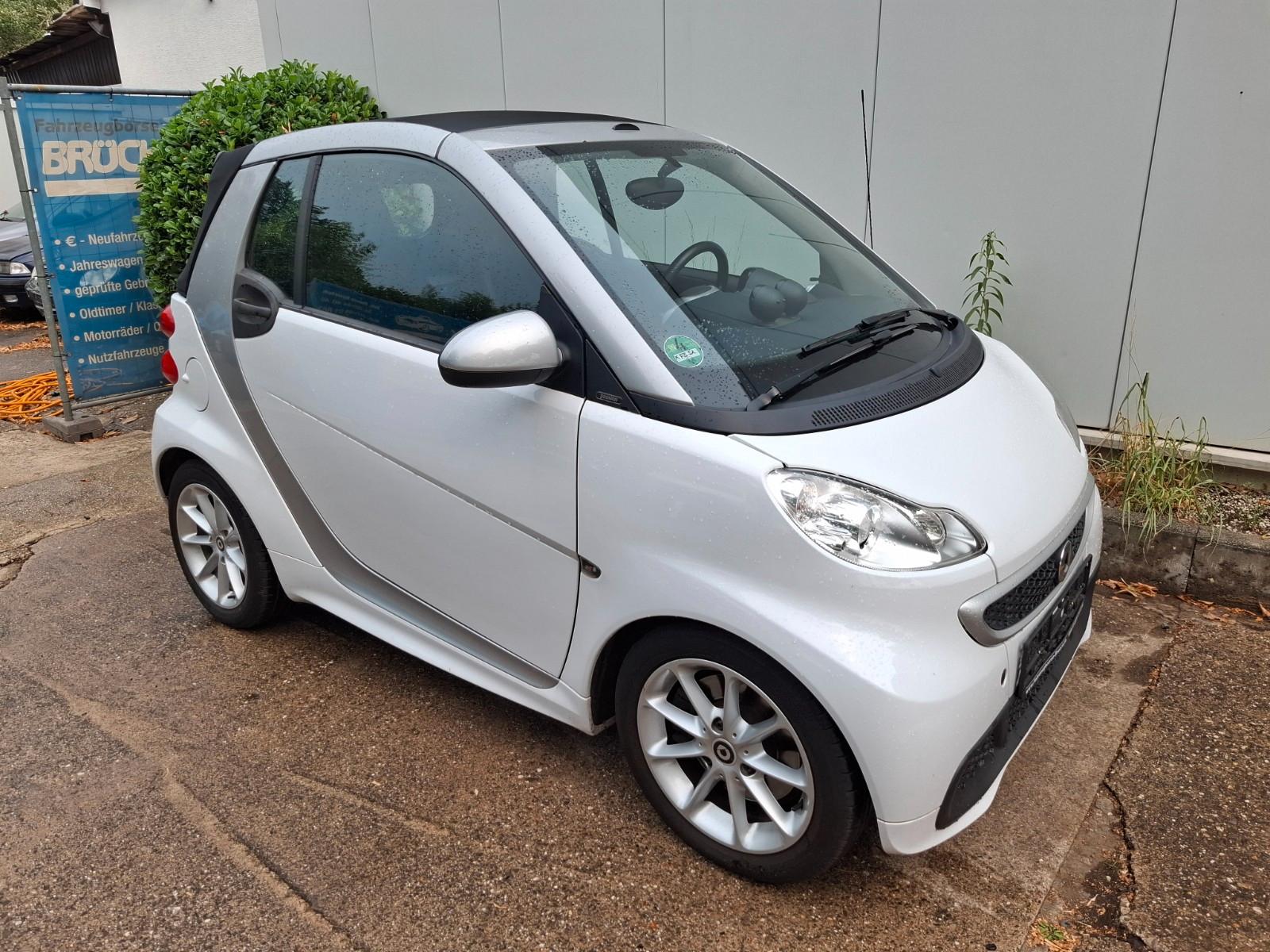 Smart ForTwo Cabrio Micro Hybrid Drive 52 kW Klima SHZ
