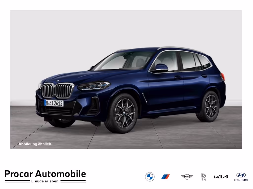 BMW X3 xDrive20d M Sport RFK NAVI LED Laser PDC V+H