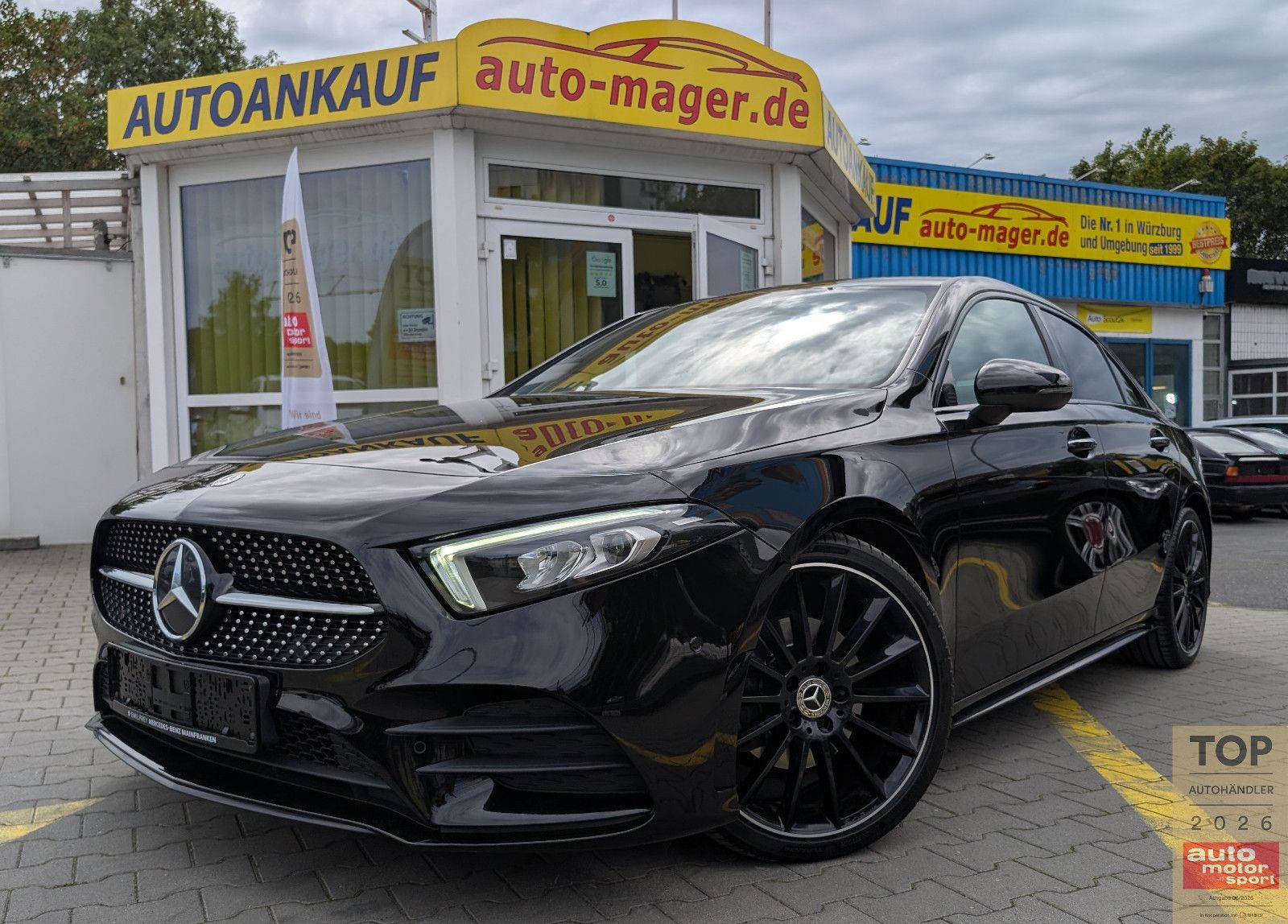 Mercedes-Benz A 200d Lim AMG-Line*LED*Kam*Wide*KeyGo*Burmester
