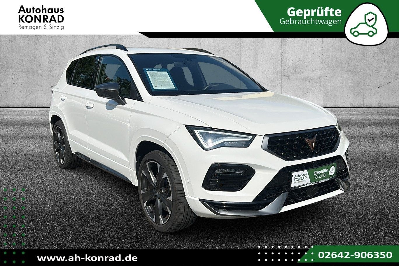 Fahrzeugabbildung CUPRA Ateca 2.0 TSI DSG 4Drive*19ZOLL*WINTER-PAKET*