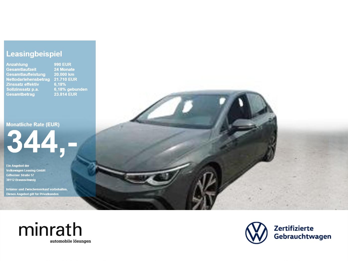 Volkswagen Golf VIII R-Line 1.5 eTSI DSG ACC+LED+NAV+APP+RF, миниатюра 13