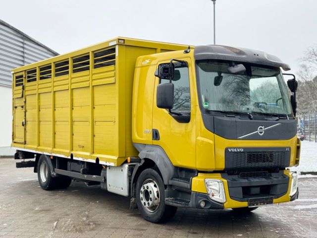 Volvo FL-280-Vieh-Transport-1Stock-Menke-Automatik-HU