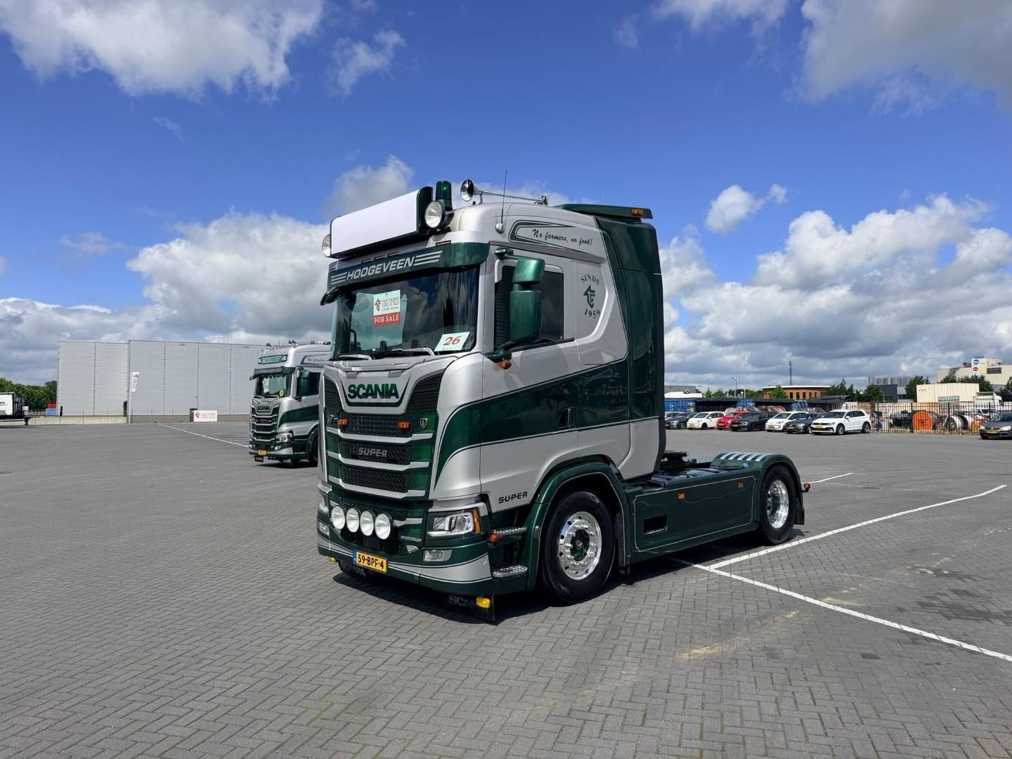 Scania S450 full air, hydrauliek, 9t vooras