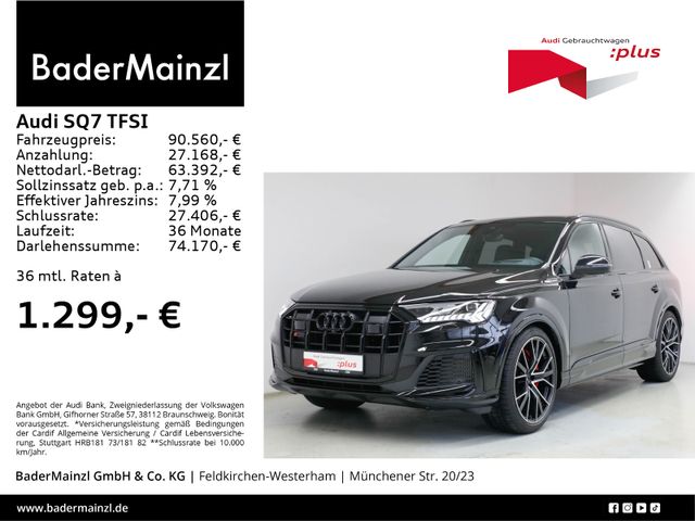 Audi SQ7 TFSI AHK Matrix 7-Sitz HUD Stdhz B&O 360°