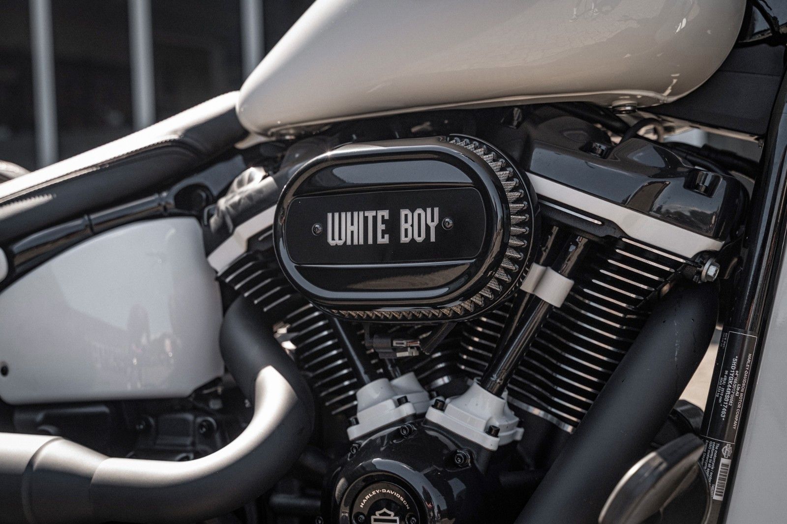Fahrzeugabbildung Harley-Davidson WHITE FAT BOY FLFBS 114 MY24 -KESSTECH-