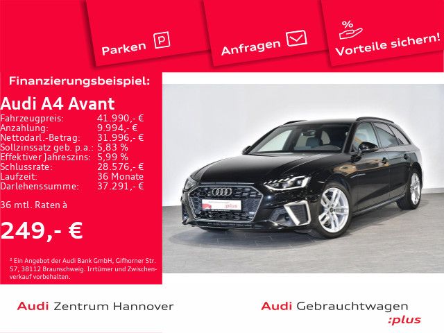 Audi A4 Avant S line 40 TDI Matrix Kamera virtual Nav