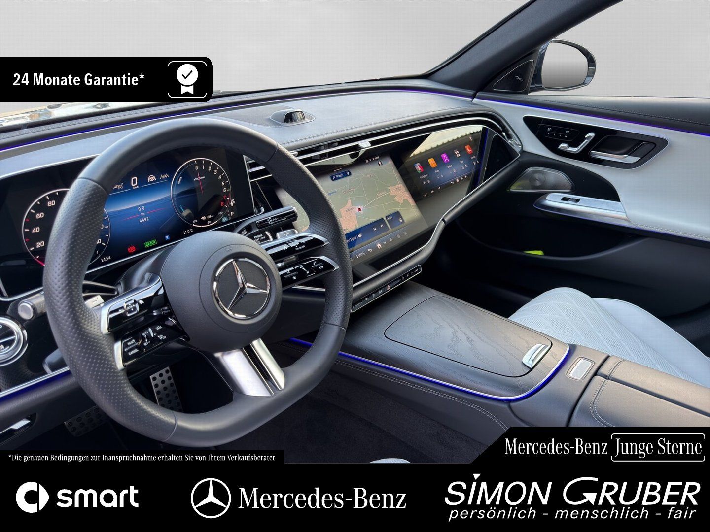 Fahrzeugabbildung Mercedes-Benz E 400 e 4M AMG Airmatic Nappa Superscreen HAL
