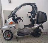 BMW C1-125, 47.200 km, TÜV 07/27, viel Zubehör - BMW VON 81 BIS 125 CCM
