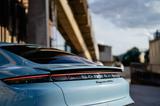 Porsche Taycan GTS, FROZENBLUE, 94kw/h, Garantie 07/28. - Porsche Taycan in Wiesbaden