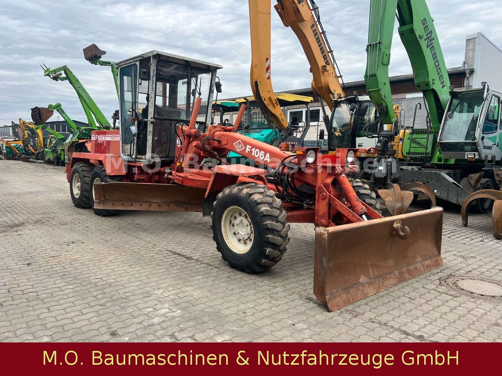 Fahrzeugabbildung O & K F106 A  / Grader /