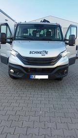 Iveco Daily 50C18H - Pritsche mit Ladekran HIAB  - Kipper Mit ladekran