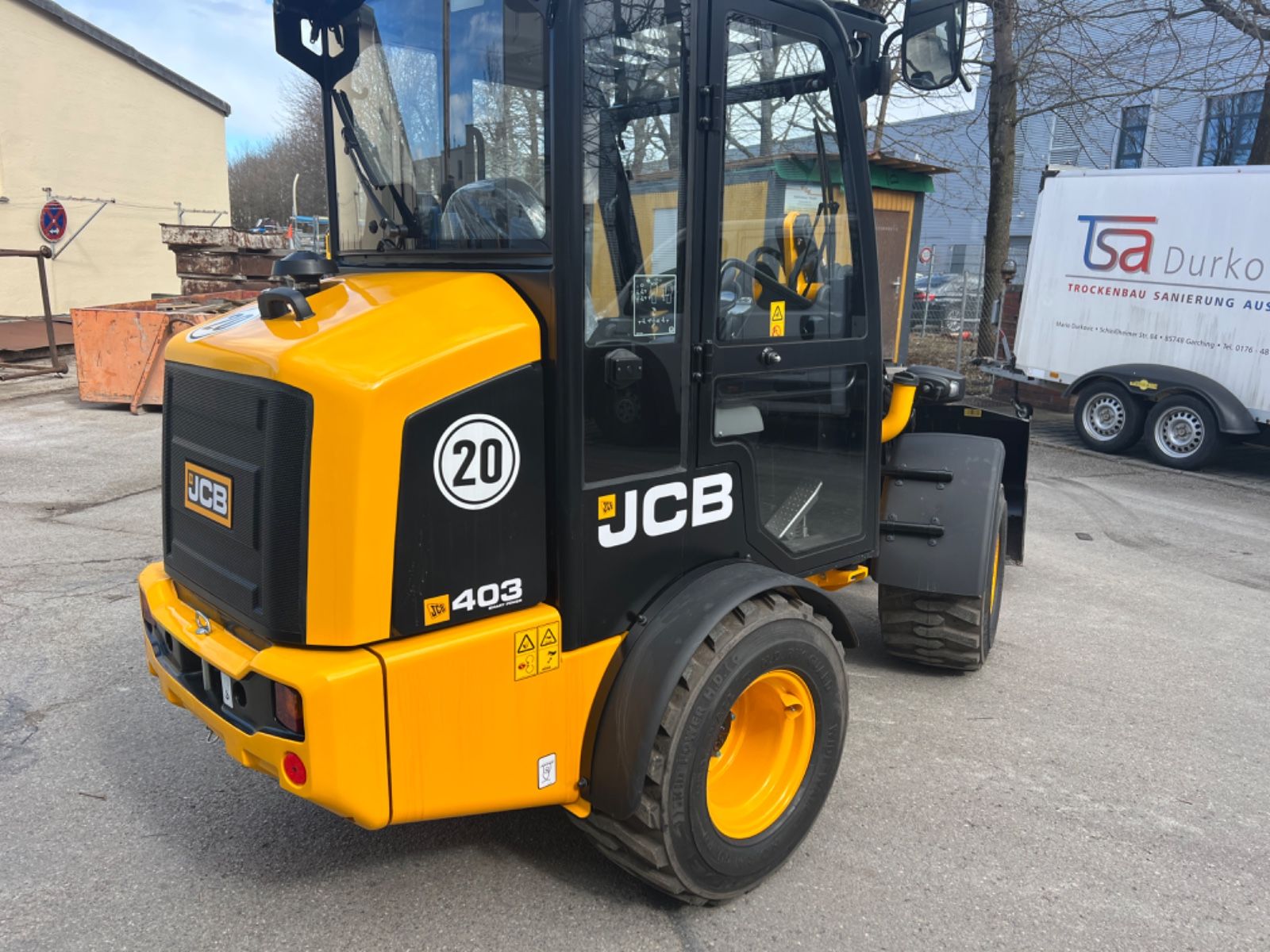 Fahrzeugabbildung JCB 403- wie Wacker WL 28, Gehl440, Weidemann