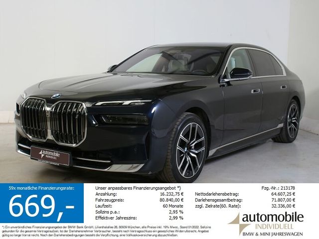BMW i7 xDrive60 NP 181810.- 4xMassage ACC HuD Park