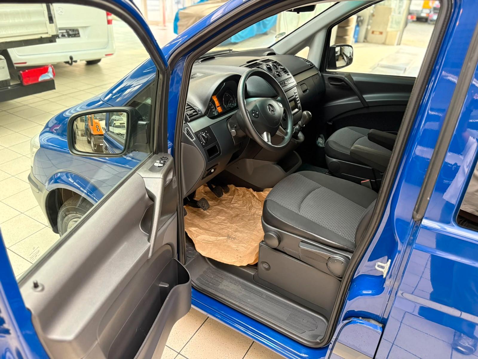MERCEDES-BENZ VITO 113 CDI 136ch MIXTO 5 PLACES - GPS - ATTELAGE - RADARS DE STATIONNEMENT AVANT/ARRIÈRE - CLIMATISATION - CHAUFFAGE AUXILIAIRE