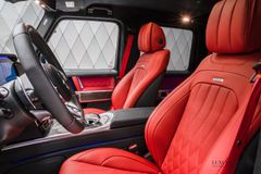 G 63 AMG 2023 OLIVE GREEN/RED MASSAGE BURMESTER