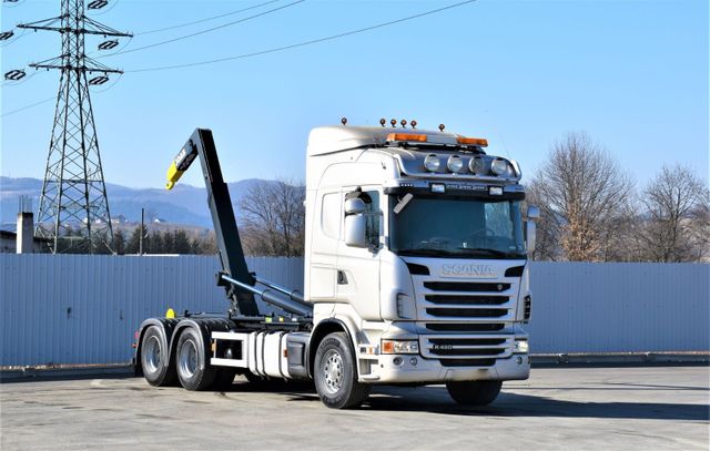 Scania R 480 Abrollkipper * 6x4 * Top Zustand !