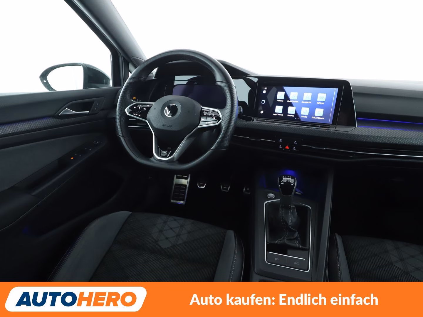 Volkswagen Golf VIII 1.5 TSI ACT R-Line Aut.*NAVI*VC*MATRIX, миниатюра 12