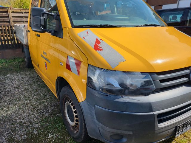 Volkswagen T5  Pritsche Doppelkabine--KLIMA--EURO5-6.SITZER