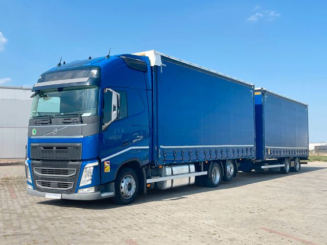 Volvo FH 460  JUMBO 120M3  2x775 38 palett SALON PL