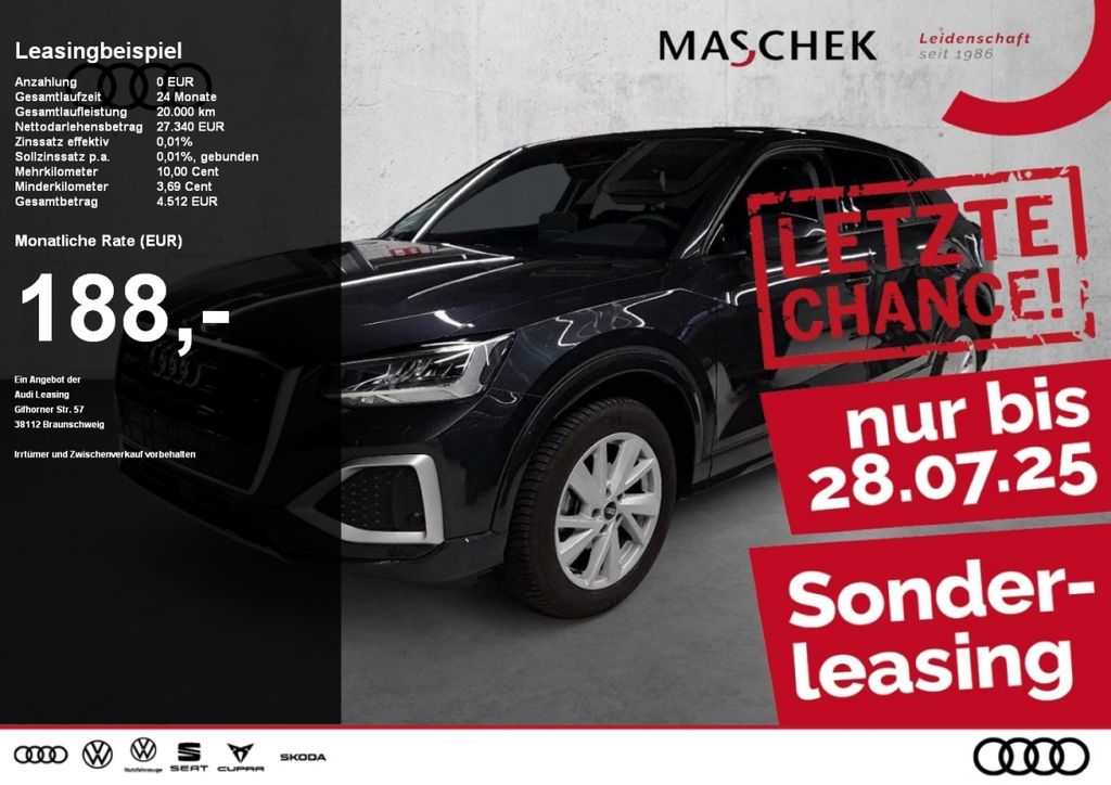 Audi Q2 Advanced 30 TFSI AHK Sitzh GRA VC+ FLA SpurH