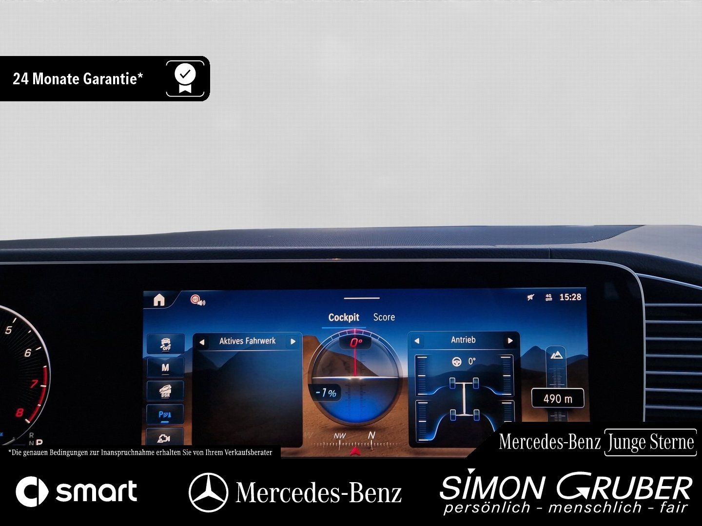 Fahrzeugabbildung Mercedes-Benz GLE 580 4M Pano Airmatic Sitzklima HUD Burm AHK