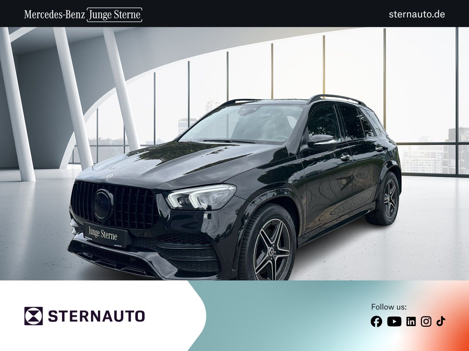 Mercedes-Benz GLE 400 d 4M AMG PanoD Distro 360Ka Standh Sound