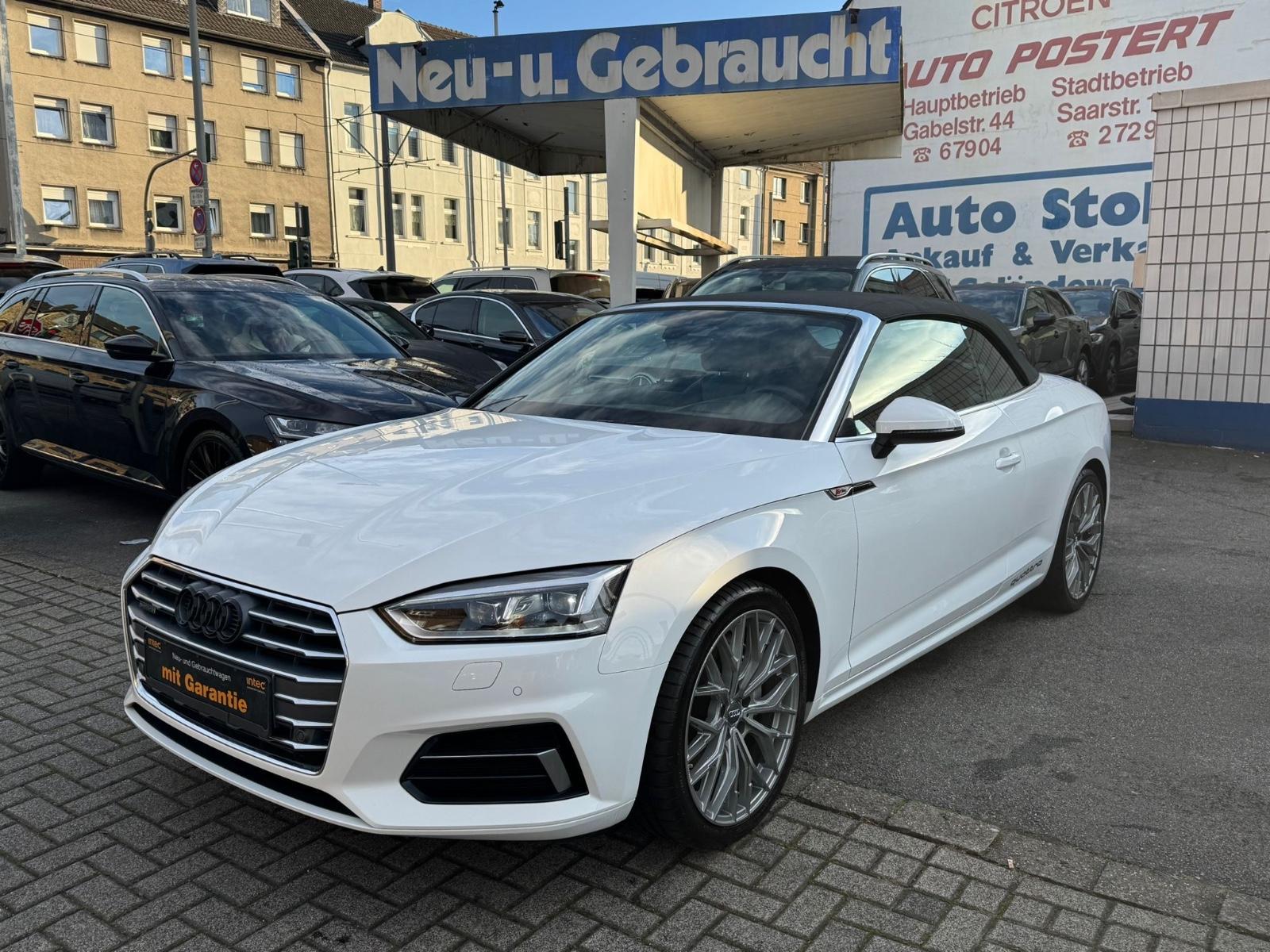 Audi A5 2.0 TFSI CABRIO QAUTTRO S LINE SPORT PLUS SHZ