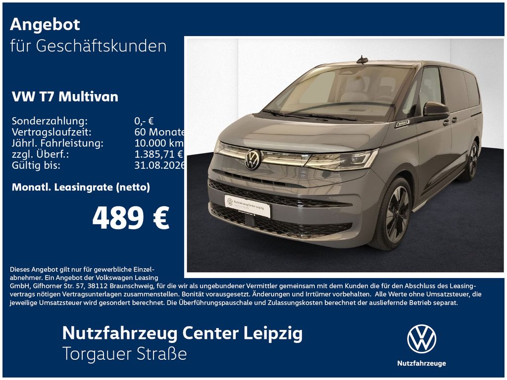Volkswagen Multivan EDITION eHybrid 4M AHK*HUD*SOUND*NAVI