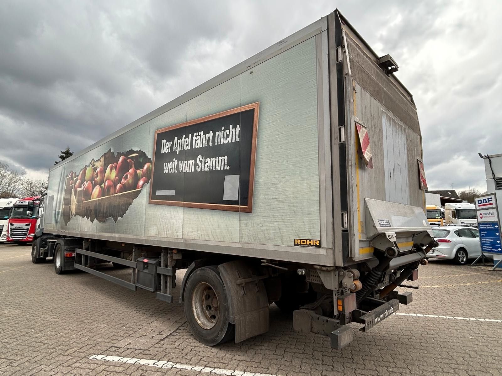 Fahrzeugabbildung Mercedes-Benz 2 Stk. Antos 1840+Rohr Kühlauflieger