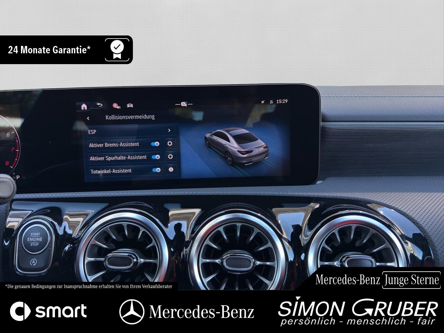 Fahrzeugabbildung Mercedes-Benz CLA 250 4M AMG Night Pano Leder MBeam HUD 360