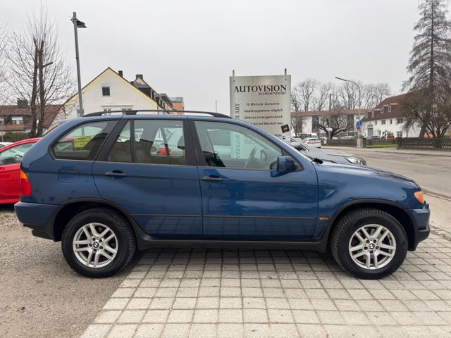 BMW X5 3.0i Automatik Navi 16:9 AHk Schiebedach