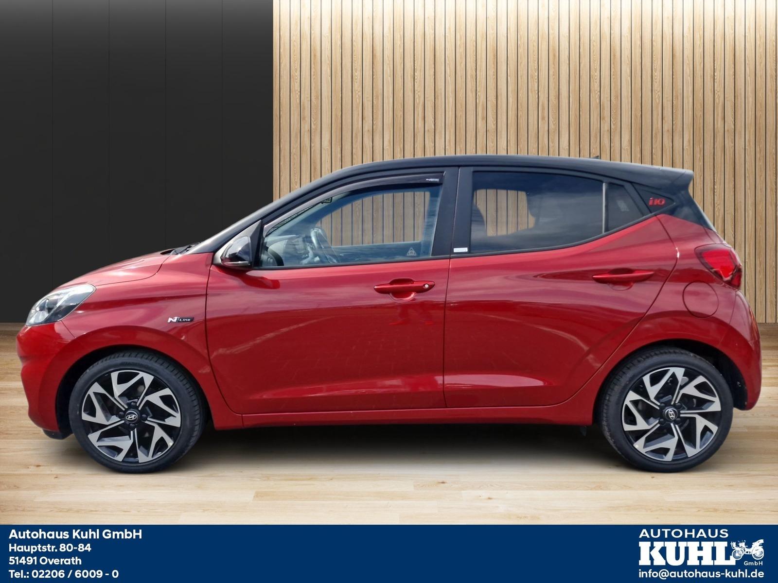 Hyundai i10 1.0 T-GDI N Line DL Navi+Cam+Klima+JBL Sound
