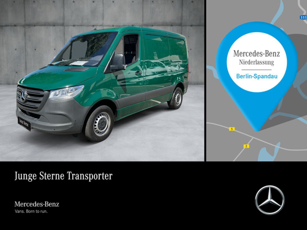 MERCEDES-BENZ Sprinter 211 CDI KA Kompakt AHK+MBUX+ParkP