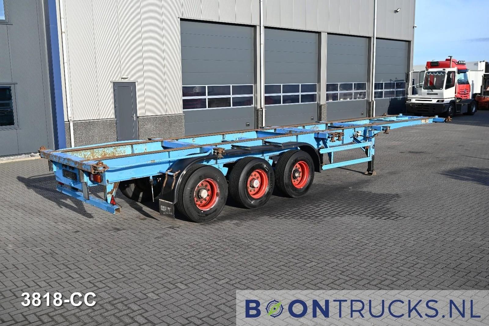 Kässbohrer SC 10-24 STACK PRICE € 16900 | 4x FIXED CHASSIS