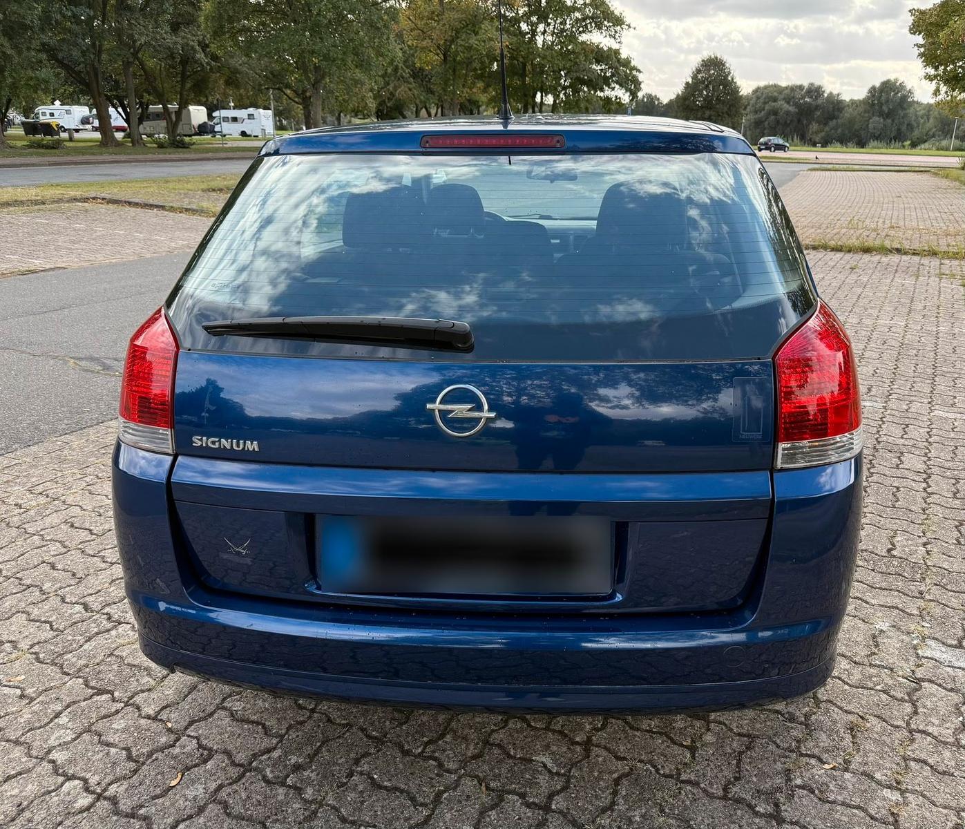 Opel Signum 2006 — interior