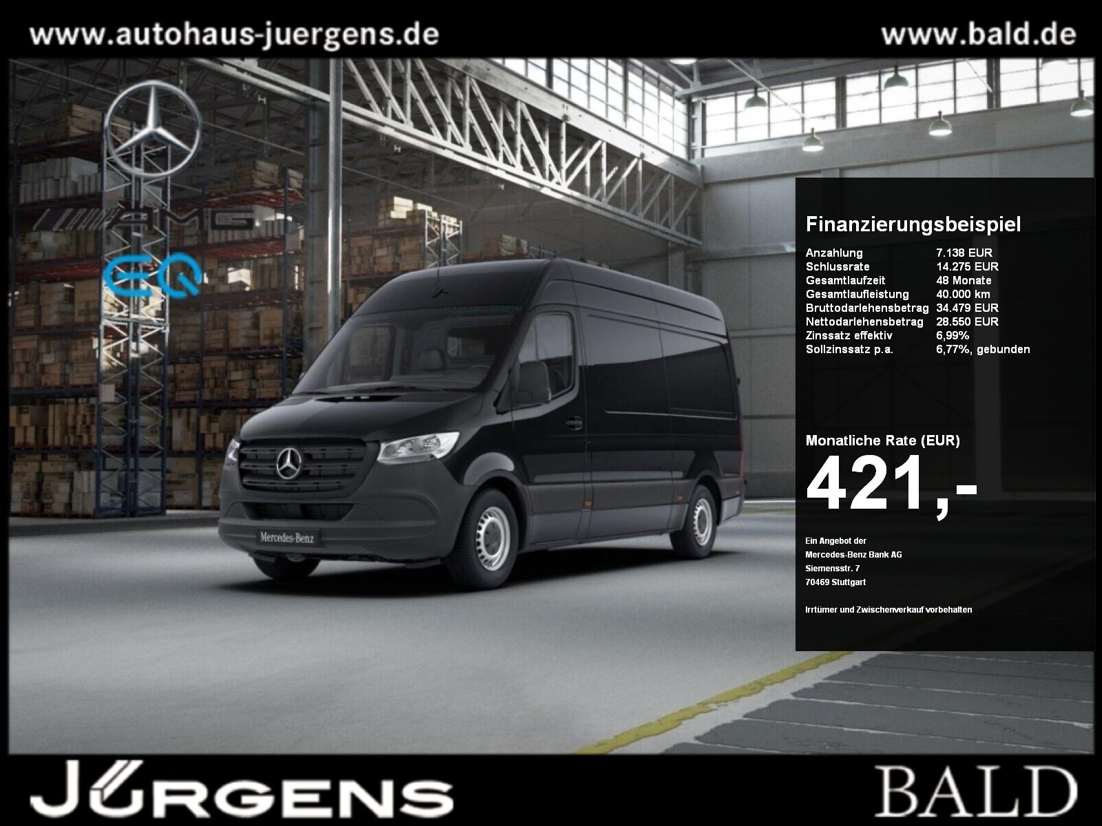 Mercedes-Benz SPRINTER 317 Kasten/L2H2/Kamera/Klima/Schwings