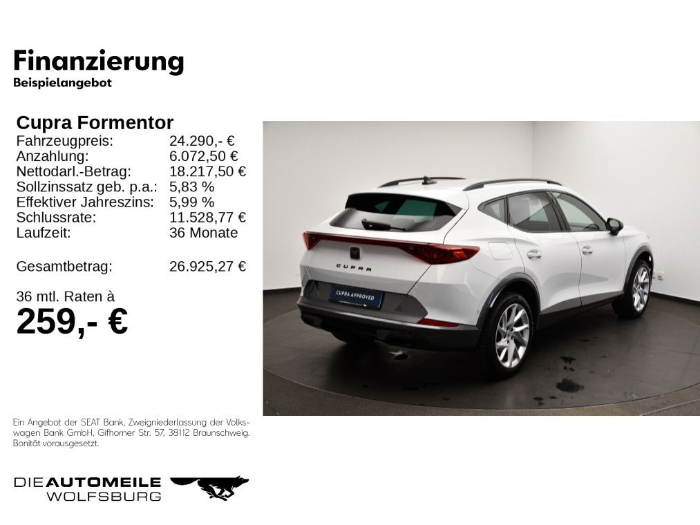 Cupra Formentor 1.5 TSI DSG LED ACC RearView foto 2