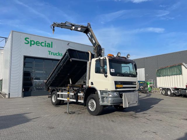 Ginaf X 2221 L 4x4 Steel suspension + HIAB 122 DS-2 Du