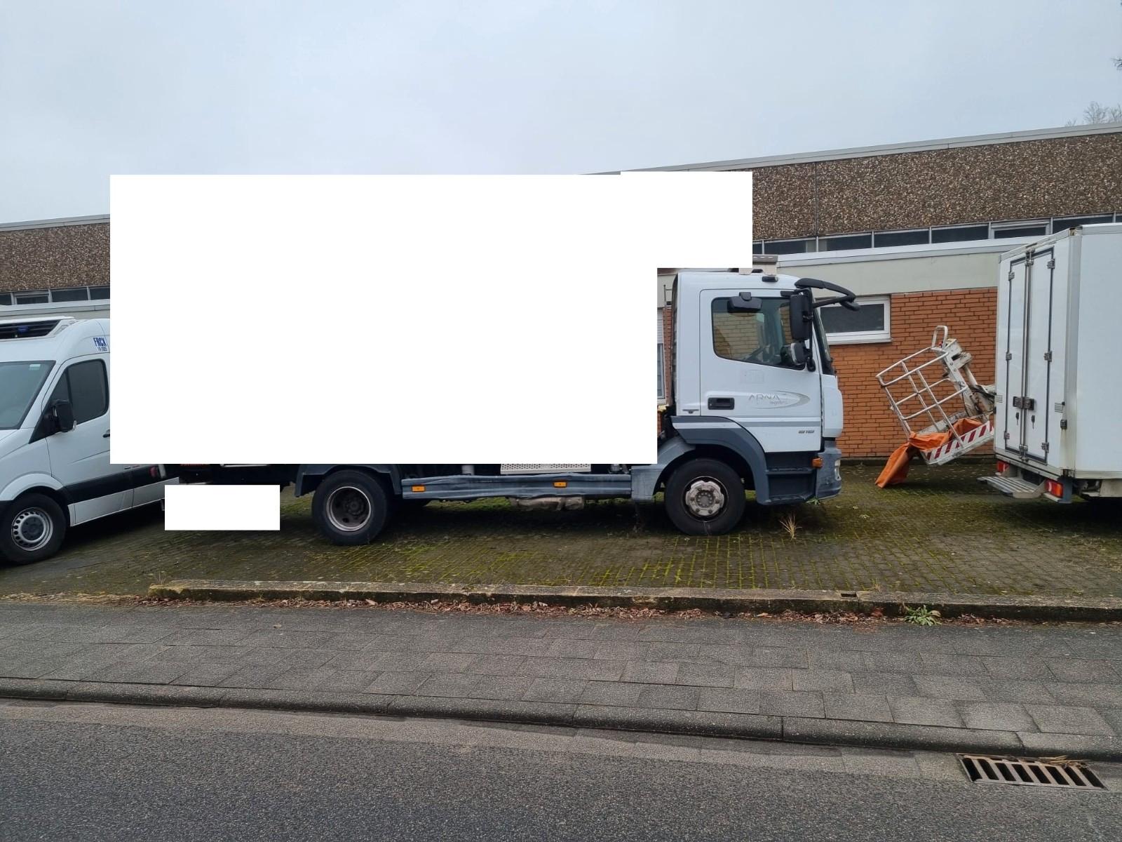 Mercedes-Benz Atego 818 Fahrgestell Kurz Motorschaden