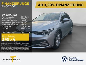 Volkswagen Leasingangebot: Volkswagen Golf Variant 1.5 TSI DSG LIFE NAVI SITZH LED+ AC